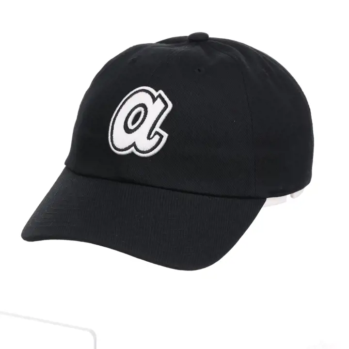 Atlanta Braves MLB M&N BW CASQUETTE PAPA NOIR/BLANC