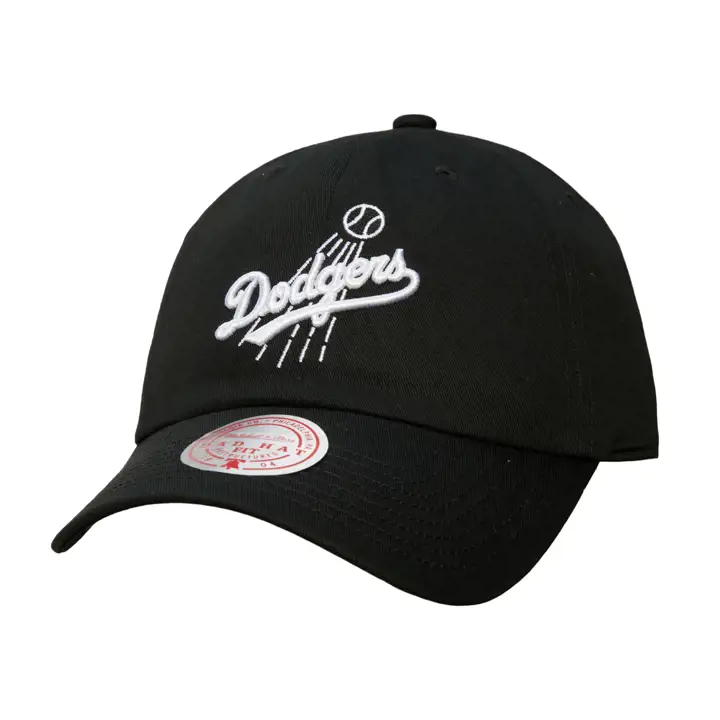 Casquette PAPA MLB M&N BW COOP Dodgers de Los Angeles NOIR/BLANC