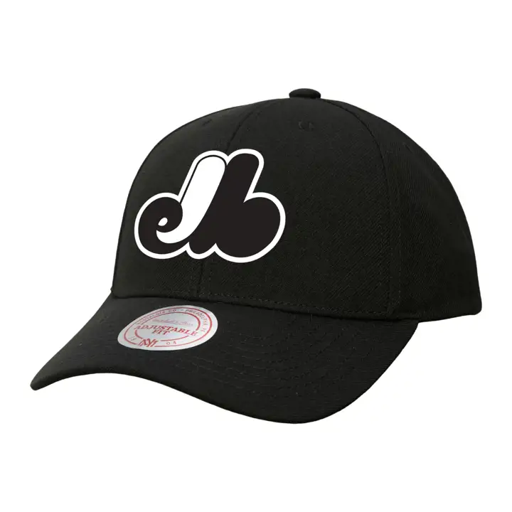 Casquette de sport MLB M&N BW COOP Expos de Montréal Noir/Blanc