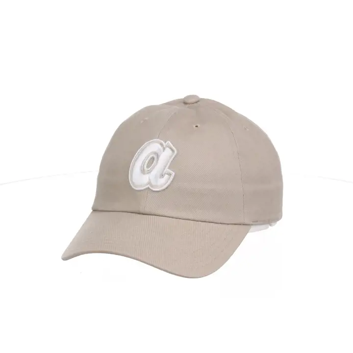 Atlanta Braves MLB M&N KW COOP CASQUETTE PAPA kha/wht