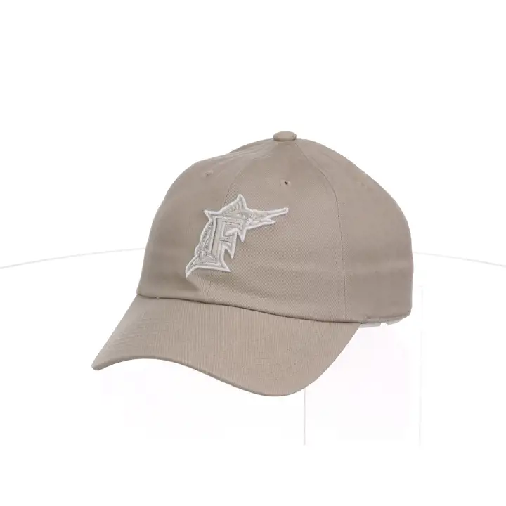 Casquette de baseball Floride Marlins MLB M&N KW COOP DAD CAP kaki/blanc