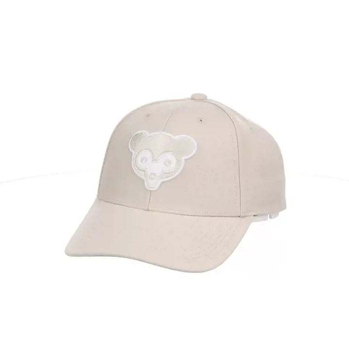 Casquette de sport Chicago Cubs MLB M&N KW COOP kaki/blanc