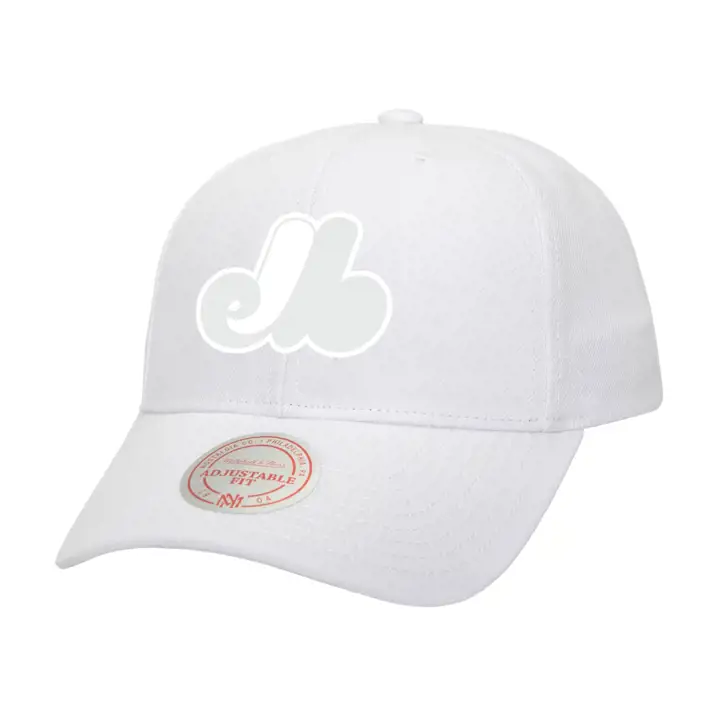 Casquette de sport MLB Expos de Montréal M&N WW COOP BLANCHE
