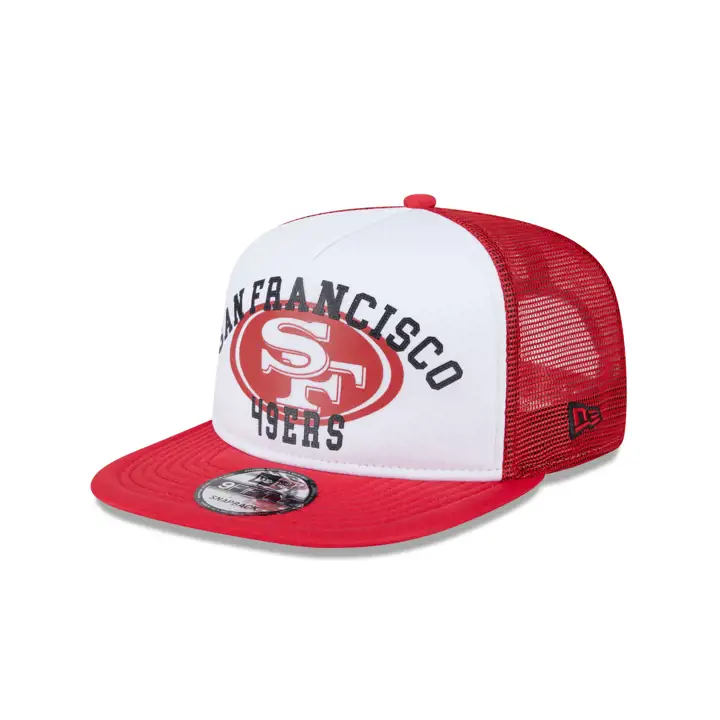 San Francisco 49ers NFL Foam AF Trucker WHT/RED