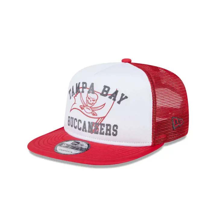 Casquette Trucker en Mousse NFL Tampa Bay Buccaneers BLANC/ROUGE