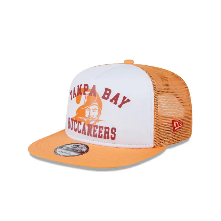 Casquette de camionneur en mousse NFL Tampa Bay Buccaneers BLA/ORA