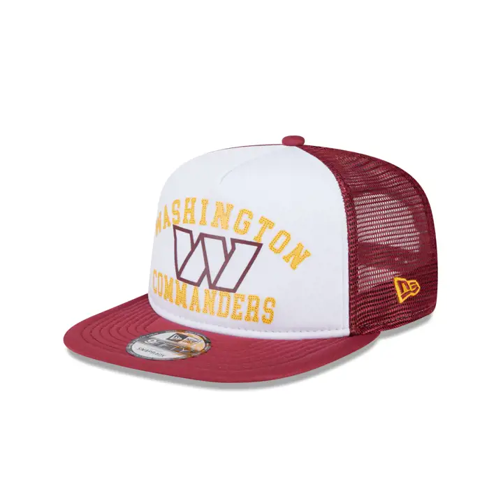 Casquette trucker Washington Commanders NFL en mousse AF BLC/MAR