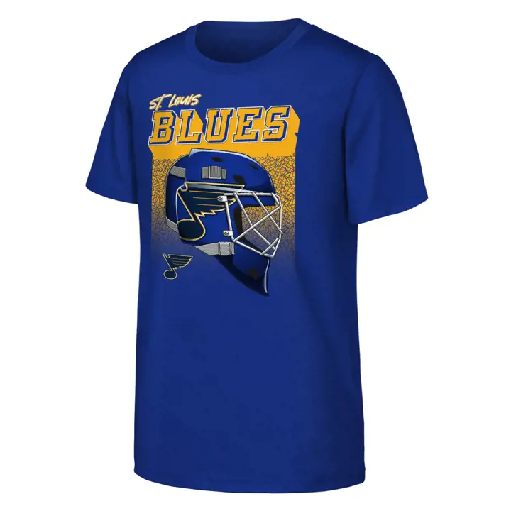T-shirt casque junior LNH St. Louis Blues BLEU