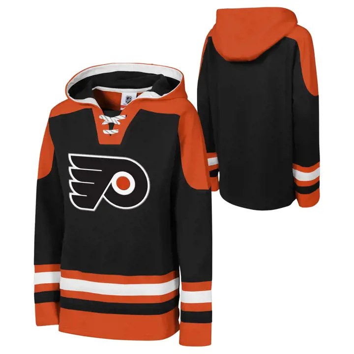 Philadelphia Flyers NHL Sweat à Capuche Jeune Intemporel Noir