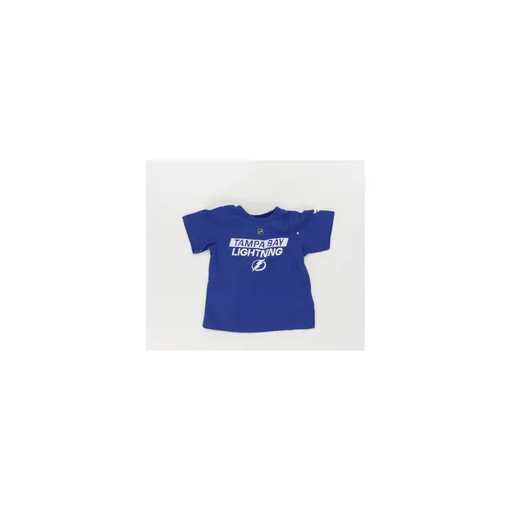 T-shirt authentique Pro Wordmark Tampa Bay Lightning LNH pour tout-petits