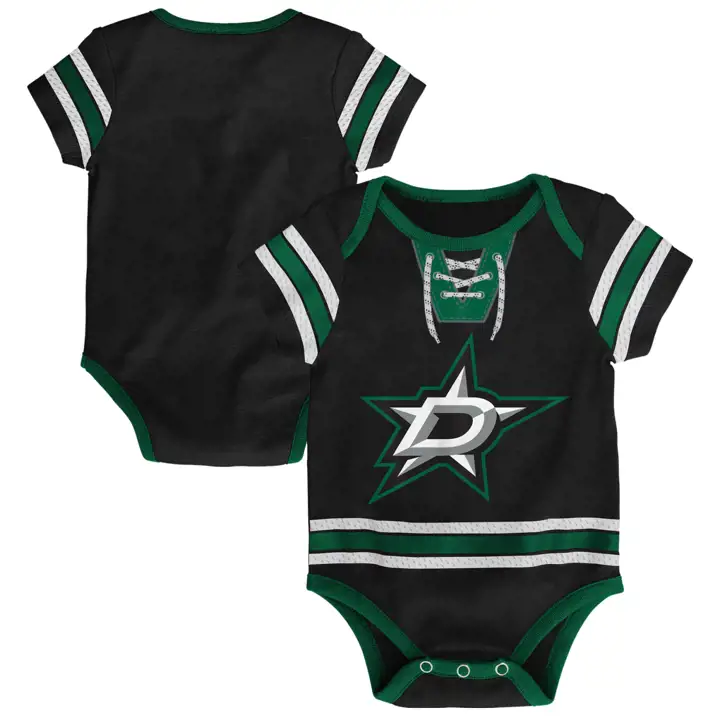 Grenouillère de hockey nouveau-né LNH Dallas Stars - Noire