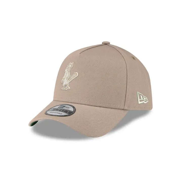 St. Louis Cardinals MLB LHD Casquette à la mode Core AF 9FORTY beige/vert