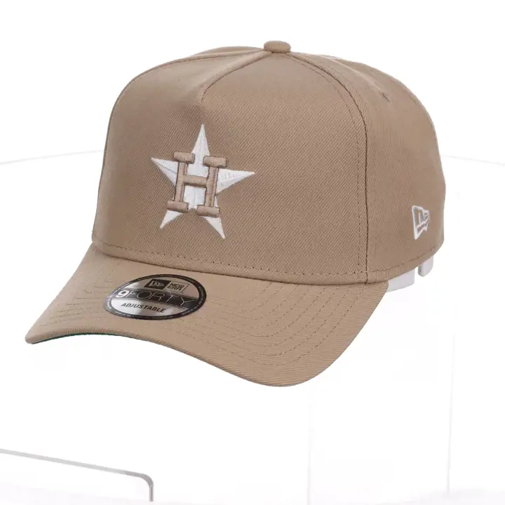 Houston Astros MLB GAU Gauche Mode Essentiel AF 9FORTY VERT/BRUN CLAIR/BRUN CLAIR