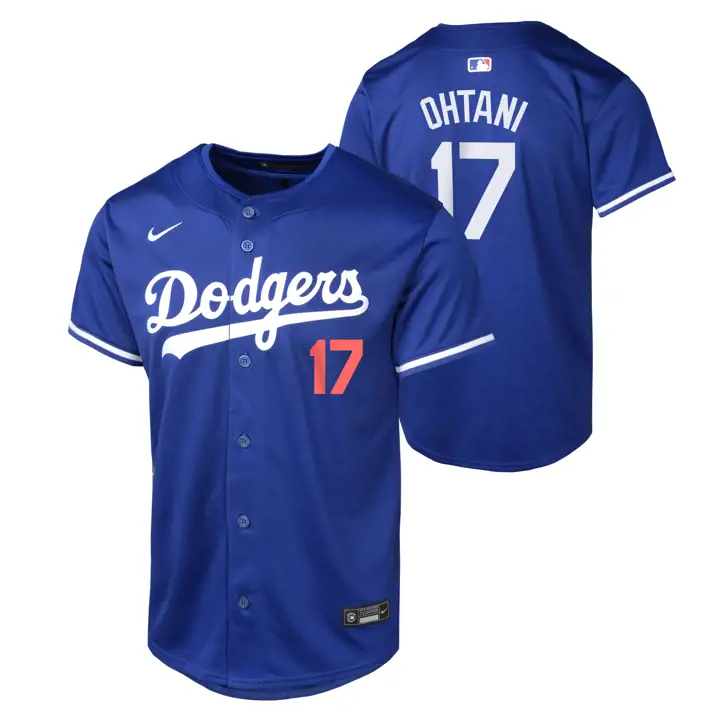LOS ANGELES DODGERS MLB Maillot de joueur limité pour jeune ALT 2 Sh