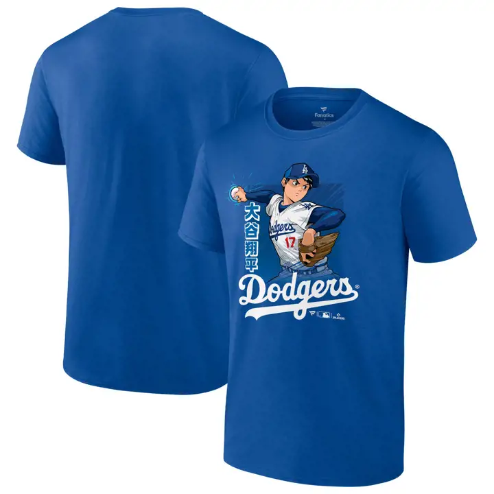 T-shirt Los Angeles Dodgers MLB Ohtanime Shohei Ohtani LBR