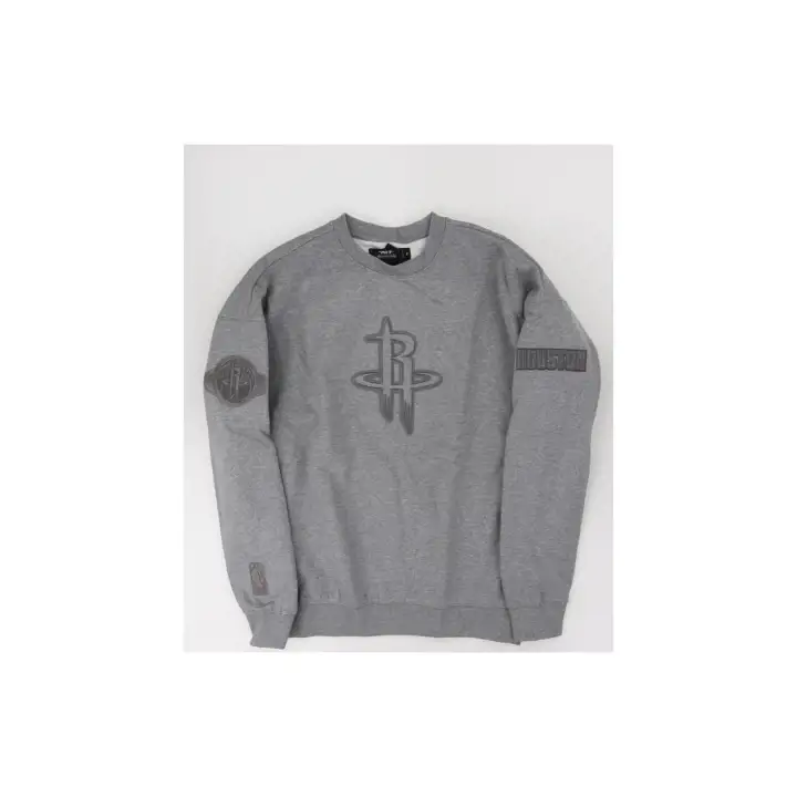 HOUSTON ROCKETS NBA Crew Neck Neutre gris