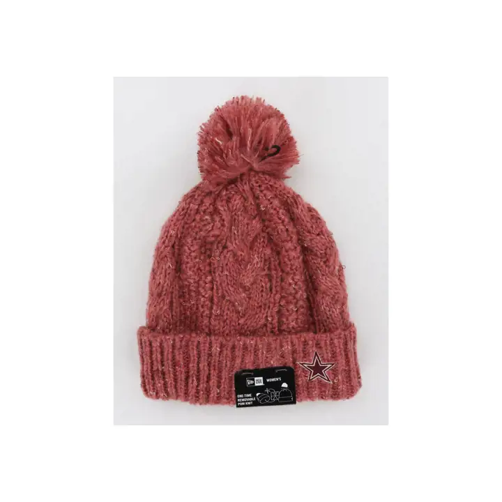 Dallas Cowboys NFL Wmns Tone Pom Knit PNK