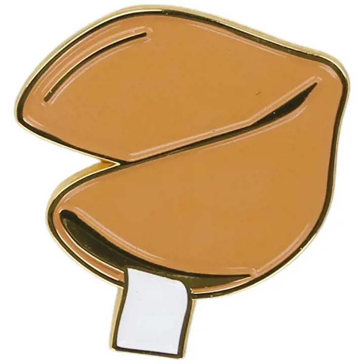 Lids Private Label Fortune Cookie Pin AST