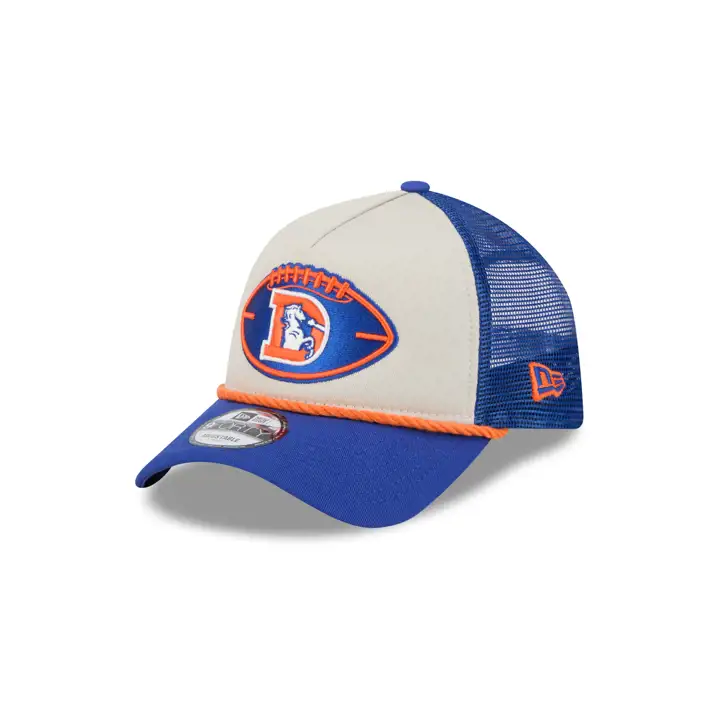 Casquette 9FORTY A-frame historique Denver Broncos 24 NFL OF Sideline
