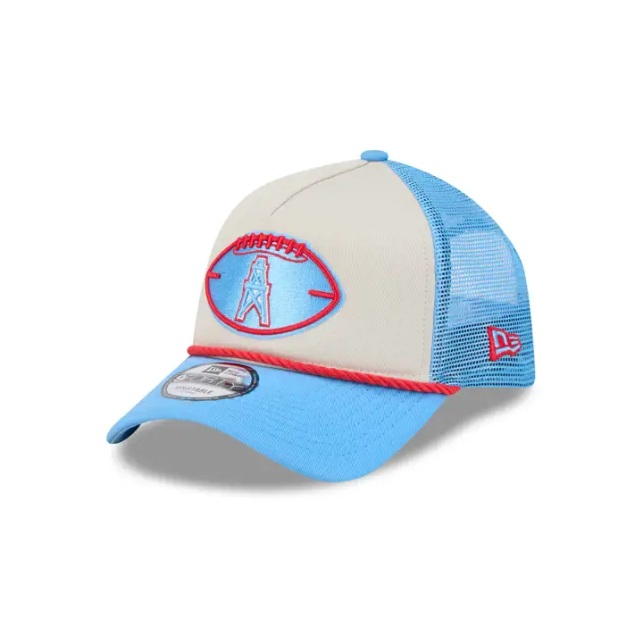 Houston Oilers 24 NFL OF Casquette A-frame historique 9FORTY STO