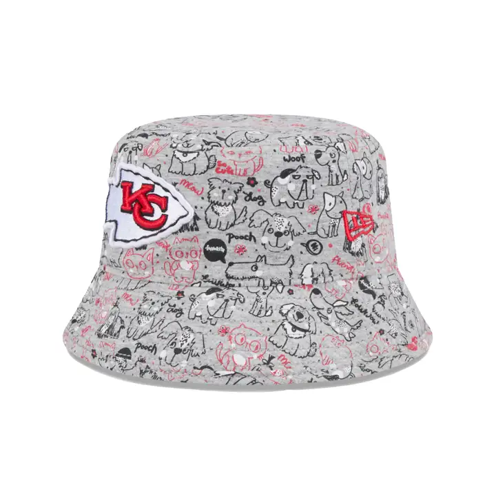 Seau compagnon NFL Kansas City Chiefs gris