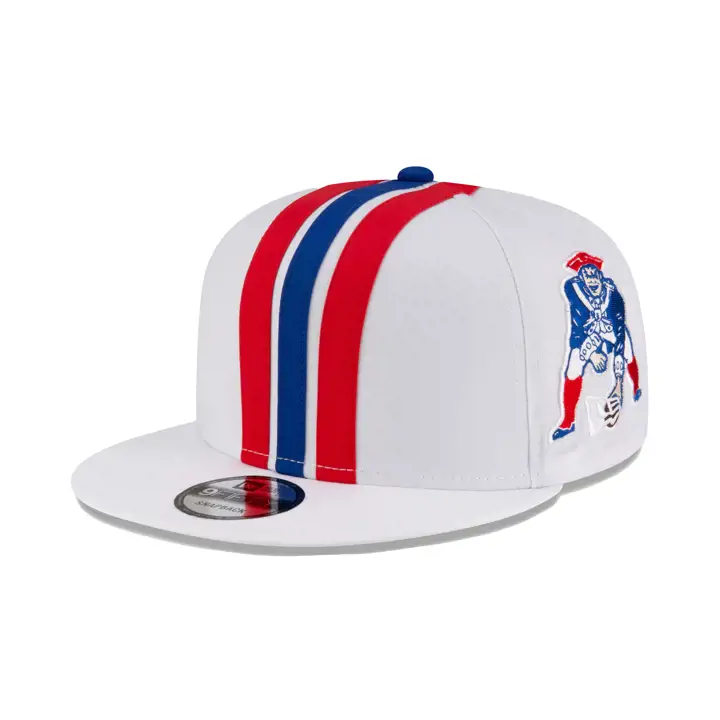 New England Patriots NFL Casque de Football Américain 9FIFTY BLANC