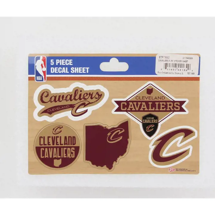 Cleveland Cavaliers Ensemble de 5 autocollants