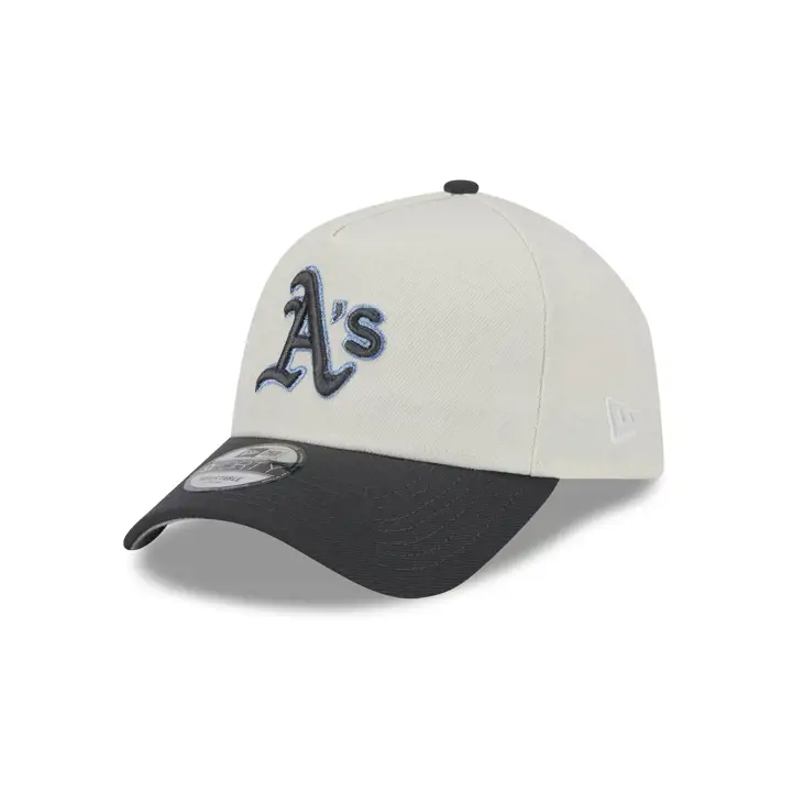 Oakland Athletics MLB Black Ice A-Frame 9FORTY 40TH ANN DKGR