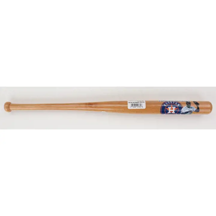 "Batte photo joueur Houston Astros naturel 18 po Yordan Alvarez A"