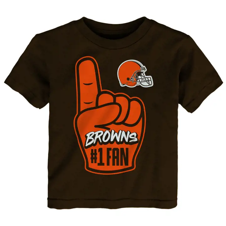Cleveland Browns NFL Toddler Hand Off T-Shirt BRN