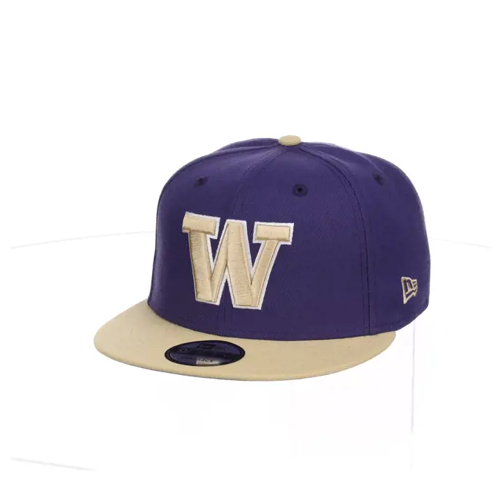 Washington Huskies NCAA 2Tone Snap PUR/GL