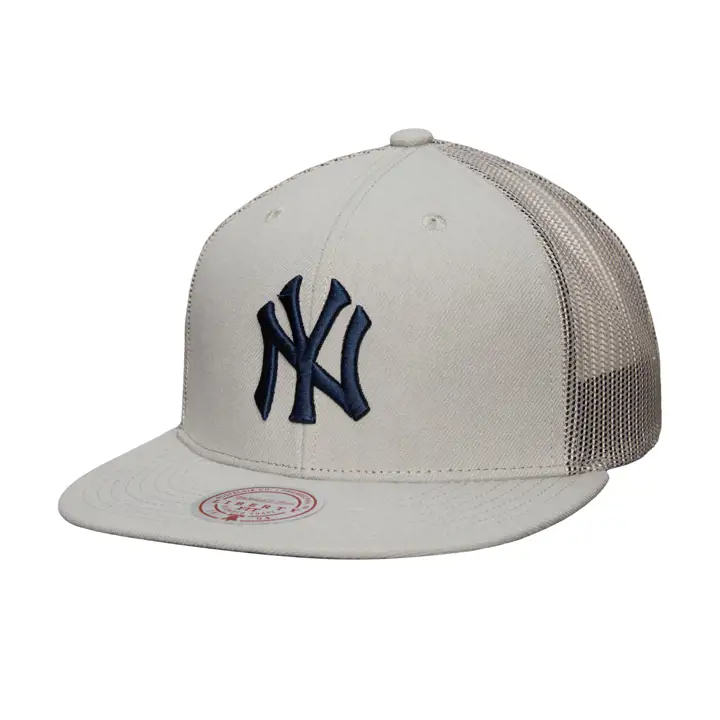 CASQUETTE PLATE NEW YORK YANKEES MLB FRONT RUNNER GRY