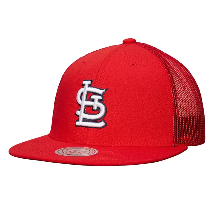 CASQUETTE À VISIÈRE PLATE ROUGE ST. LOUIS CARDINALS MLB FRONT RUNNER