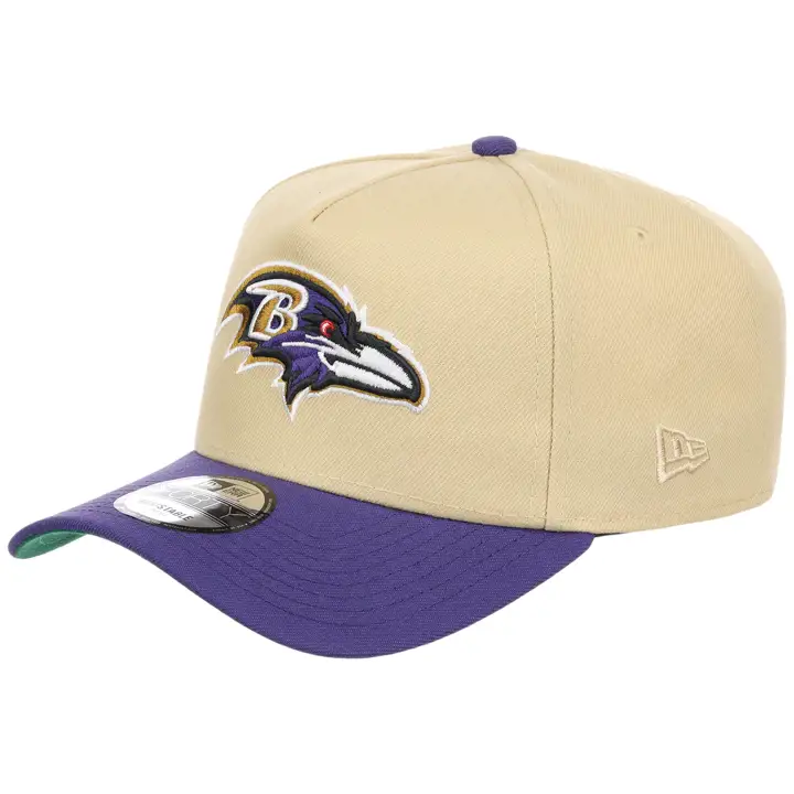 Baltimore Ravens NFL HOF Gold AF 9FORTY OR VEG/VIO/VERT FONCÉ
