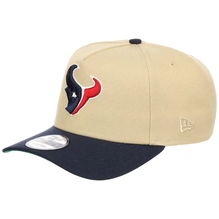 Houston Texans NFL HOF Gold AF 9FORTY VEG GLD/NAVY/KGRN