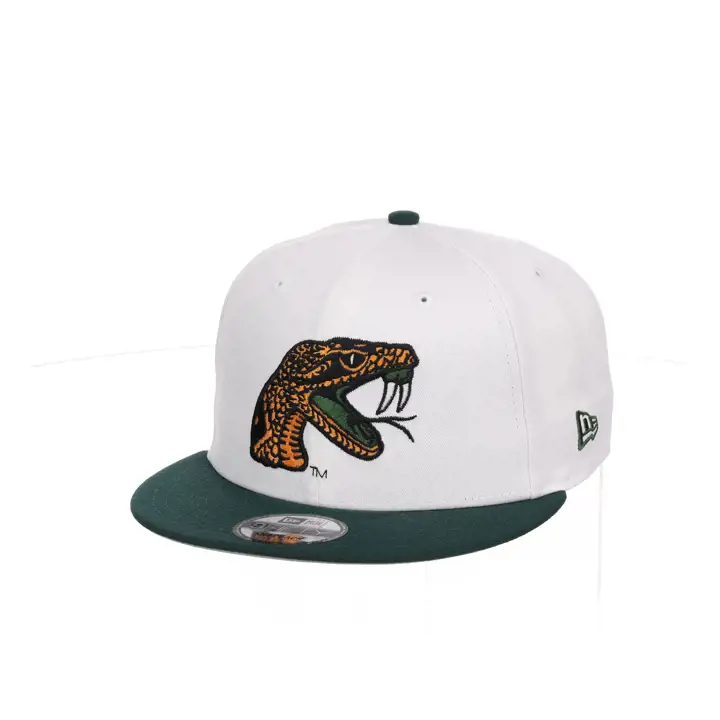 Casquette Florida A&M Rattlers NCAA Core 950 Snap GRN