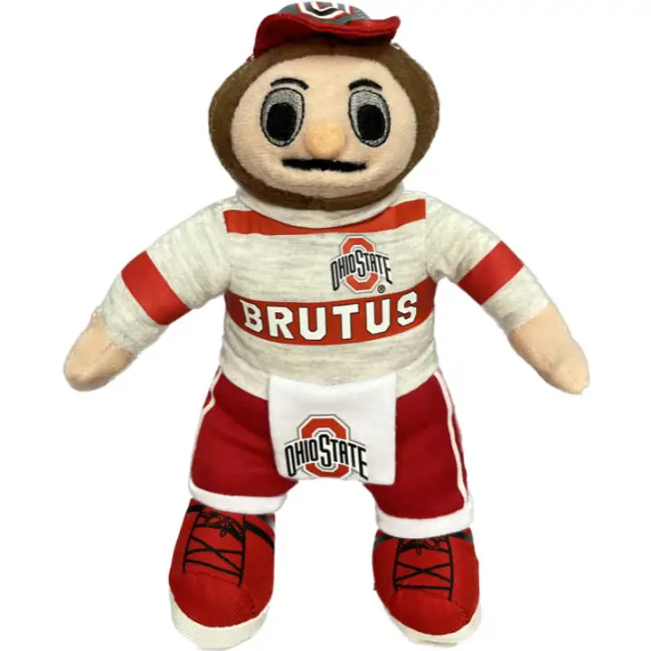 Peluche Brutus de 8 po des Buckeyes d'Ohio State
