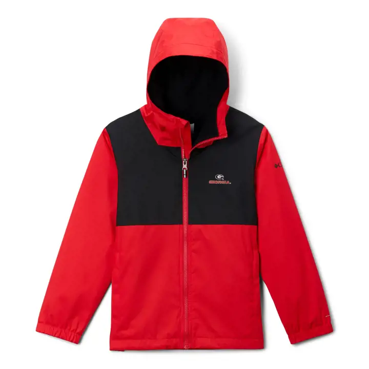 Veste doublée Georgia Bulldogs RAINY FIELDS ROUGE