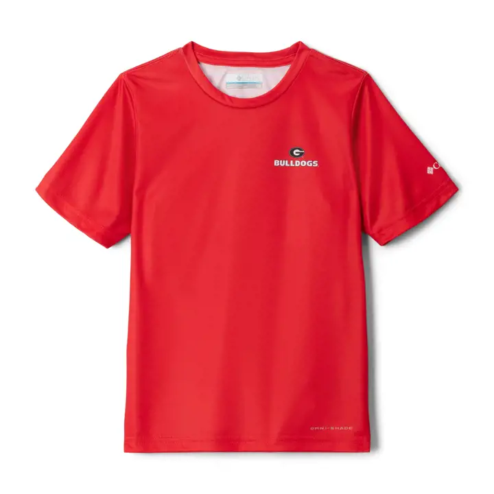 Georgia Bulldogs T-SHIRT ROUGE MANCHES COURTES TACKLE TERMINAL