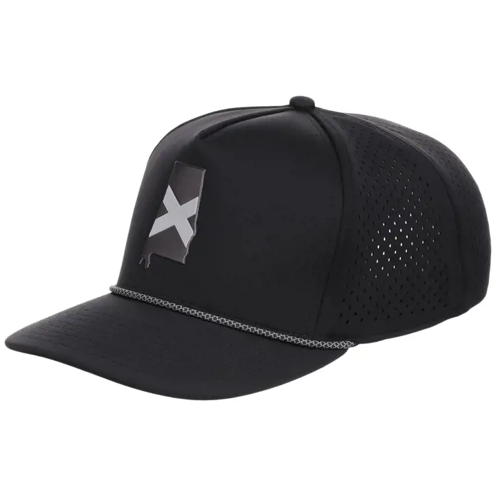 Casquette technique 5 panneaux réfléchissante Alabama avec corde NOI