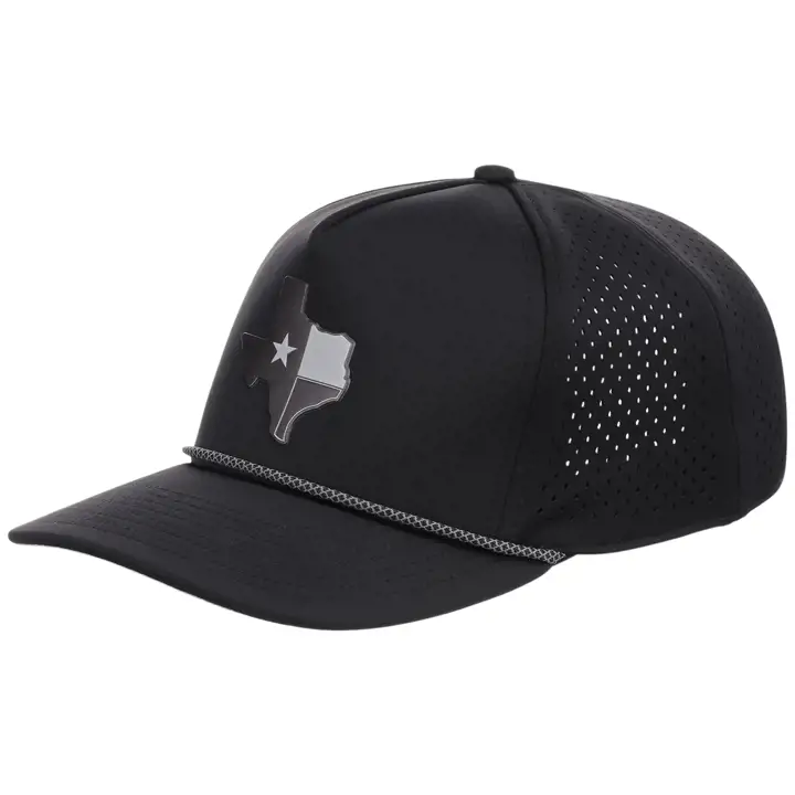 Casquette technique 5 panneaux Texas Reflective avec corde NRE