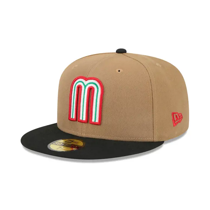 Mexique Mexique Pays Mode 59Fifty kha/ blk/ gry
