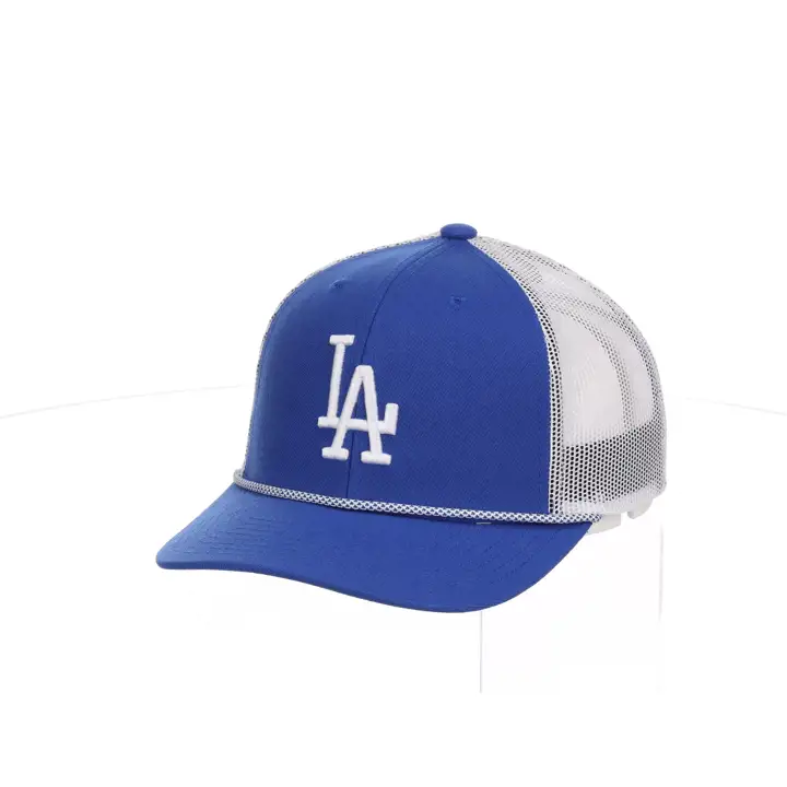 Casquette MLB M&N FIELD OF DREAMS ROPE TRUCKER des Los Angeles Dodgers rbl