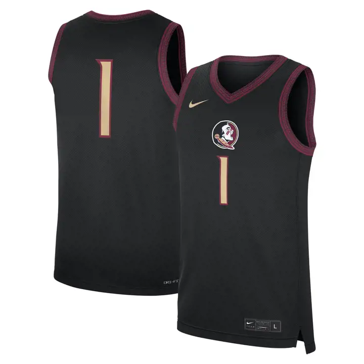 Maillot de basketball replica NCAA Florida State Seminoles #1 bl