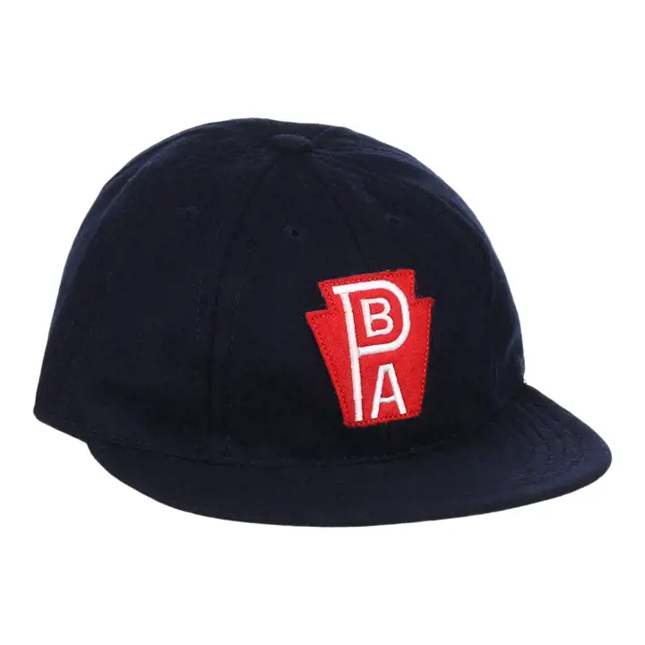 Casquette de baseball vintage Hilldale Daisies en laine marine