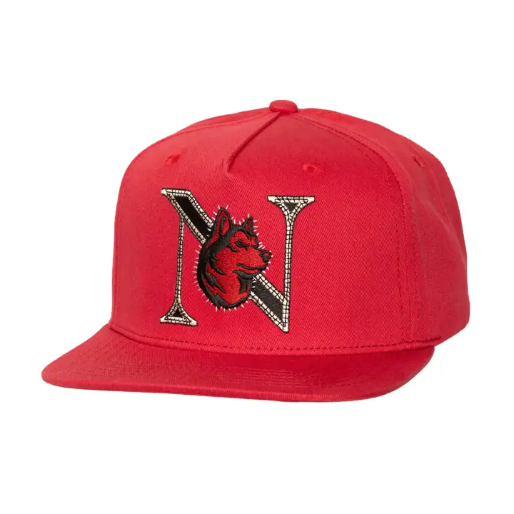 Northeastern Univ. CJ PINCH SNAPBACK marron
