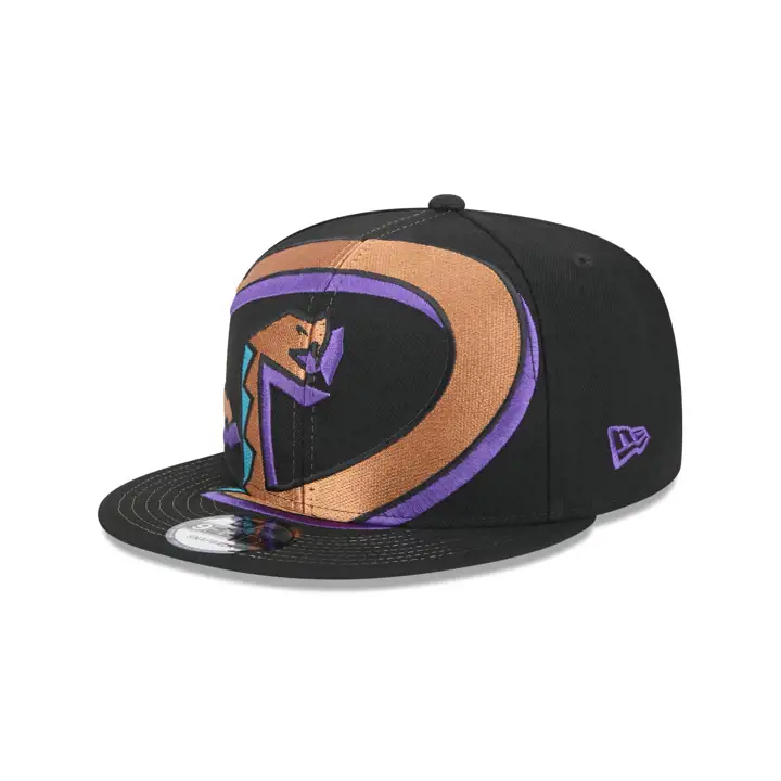 ARIZONA DIAMONDBACKS MLB Casquette surdimensionnée SNAP NOIR/VERT