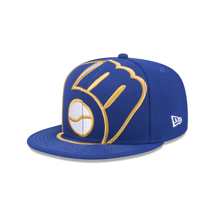 MILWAUKEE BREWERS MLB Casquette Oversize ROUGE/VERT