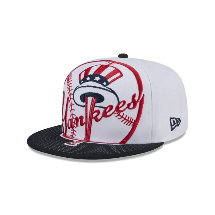 NEW YORK YANKEES MLB Casquette Oversize Snap BLANC/MARINE/VERT