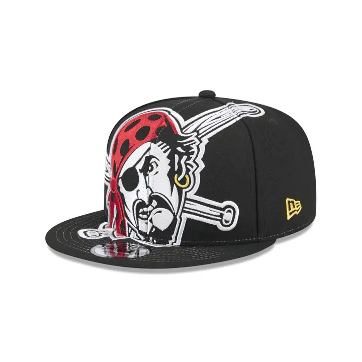 PITTSBURGH PIRATES MLB Casquette Oversize Snap Noir/Vert